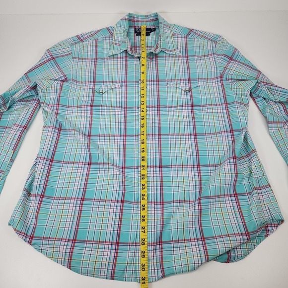 Vintage Polo Ralph Lauren Western Classic Fit Pearl Snap Shirt Mens‎ XL - Picture 9 of 10